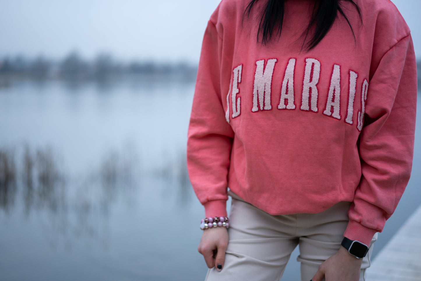 Grace Sweater mit Ballonsaum
