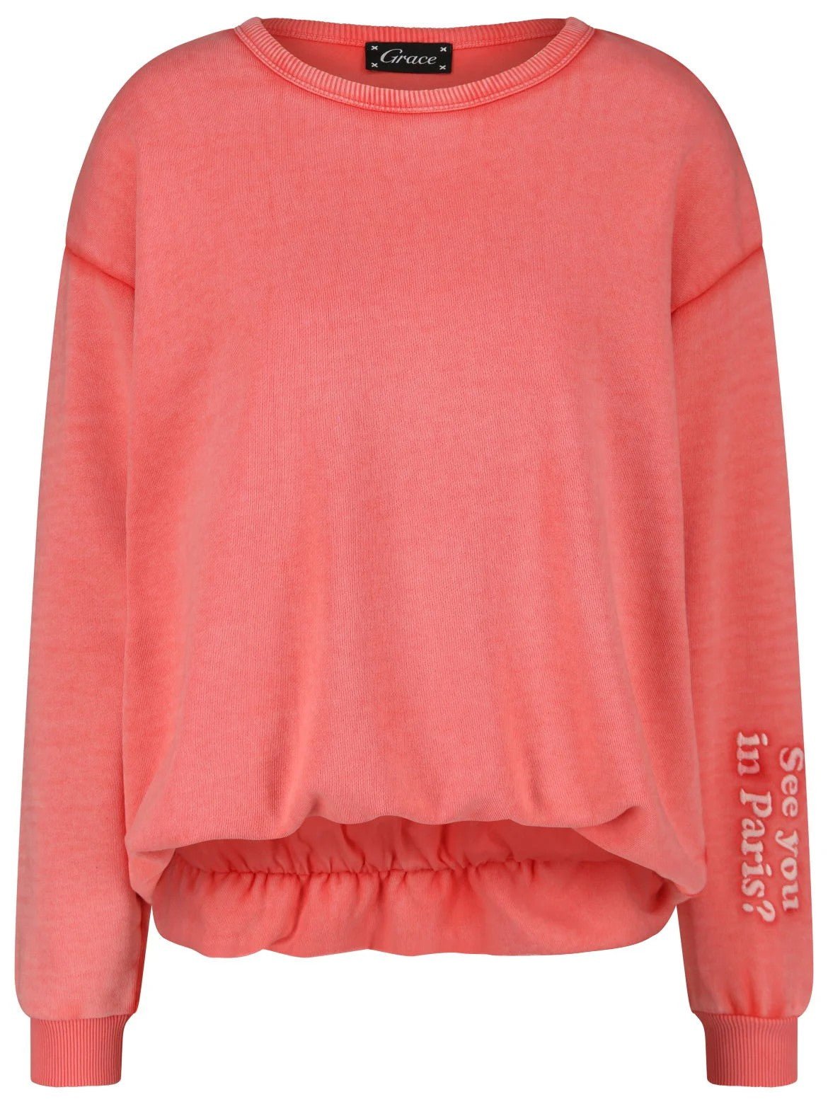 Grace Sweater mit Ballonsaum