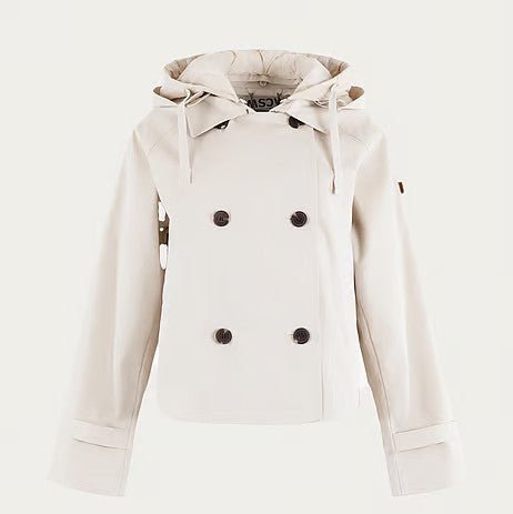 Mscw Damen Trenchcoat Kurz