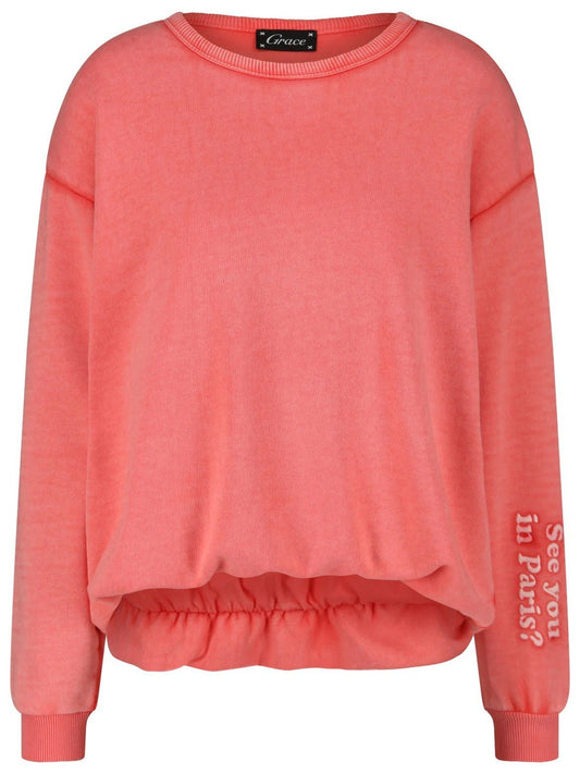 Grace Sweater mit Ballonsaum